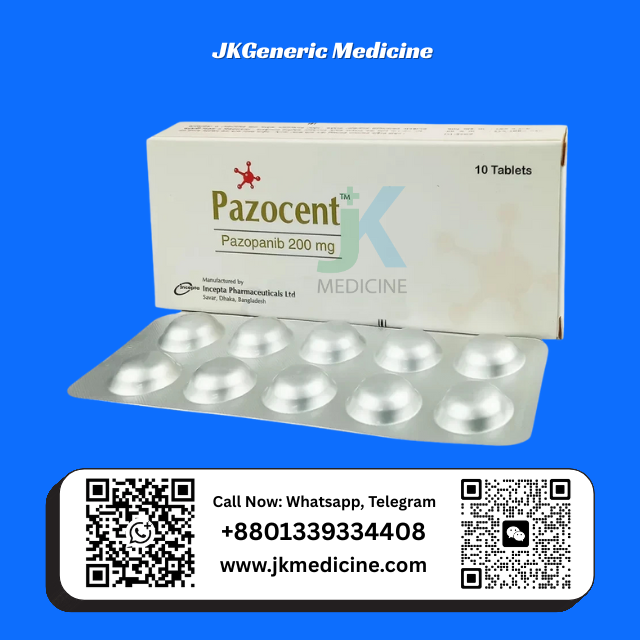 Pazocent 200 mg (Pazopanib)
